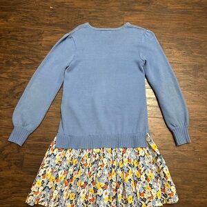 Polo by Ralph Lauren Blue and Floral Kids Dress